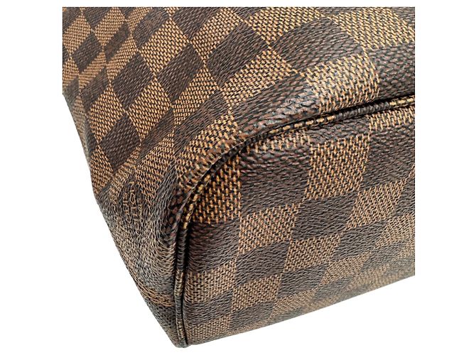 Bolso Tote Louis Vuitton Damier Neverfull PM Castaño Damier ebene - vista 4