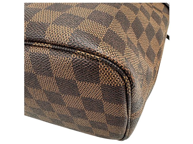 Bolso Tote Louis Vuitton Damier Neverfull PM Castaño Damier ebene - vista 5