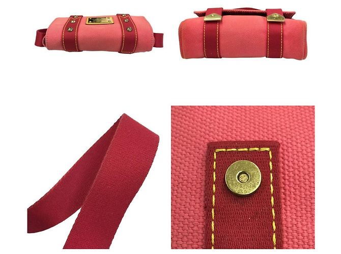 Louis Vuitton Antigua Sac Rabat Shoulder Bag Rot - Ansicht 5