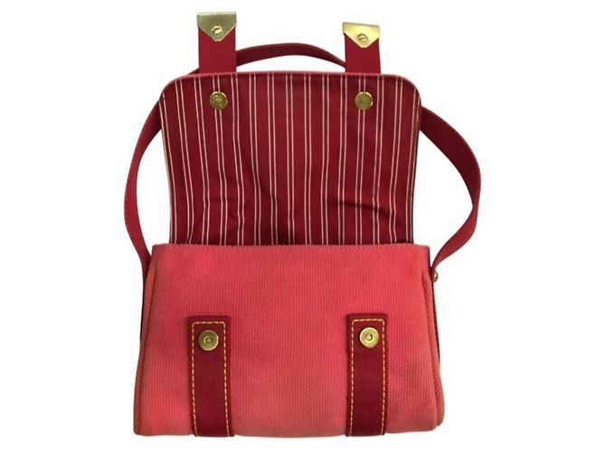 Louis Vuitton Antigua Sac Rabat Shoulder Bag Rot - Ansicht 7