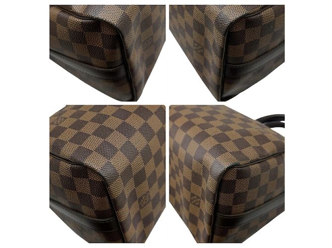 Borsa Louis Vuitton Damier Speedy 25 Bandoulière Marrone Damier ebene - vista 5