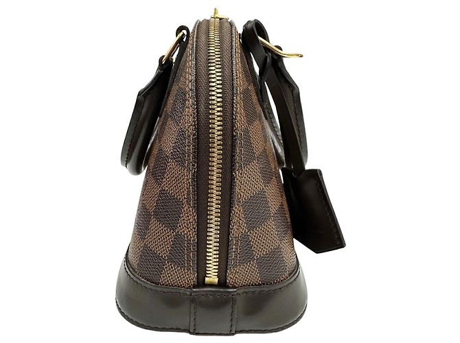 Bolso de hombro Louis Vuitton Damier Alma BB Castaño Damier ebene - vista 3