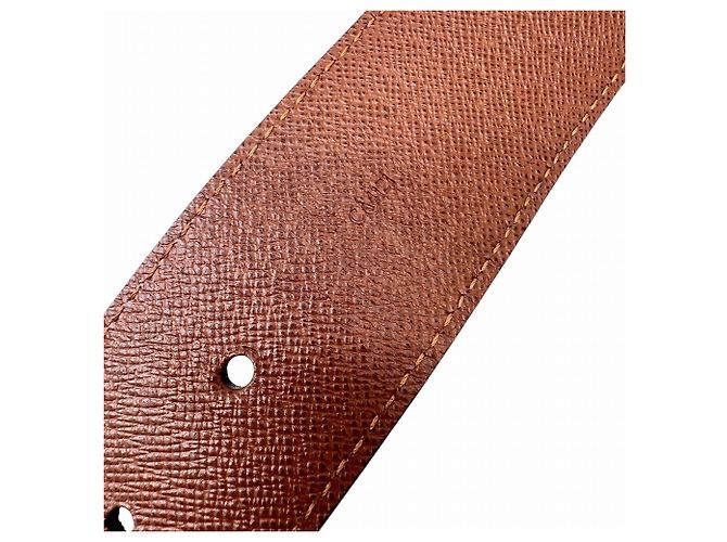 Louis Vuitton Monogram Reverso Gürtel Braun Monogramm - Ansicht 11