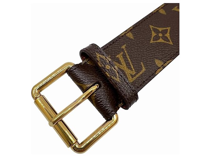 Louis Vuitton Monogram Reverso Gürtel Braun Monogramm - Ansicht 4