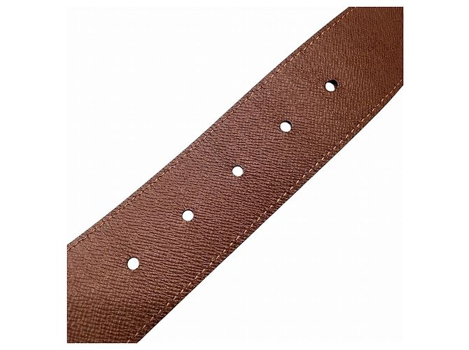 Louis Vuitton Monogram Reverso Gürtel Braun Monogramm - Ansicht 8