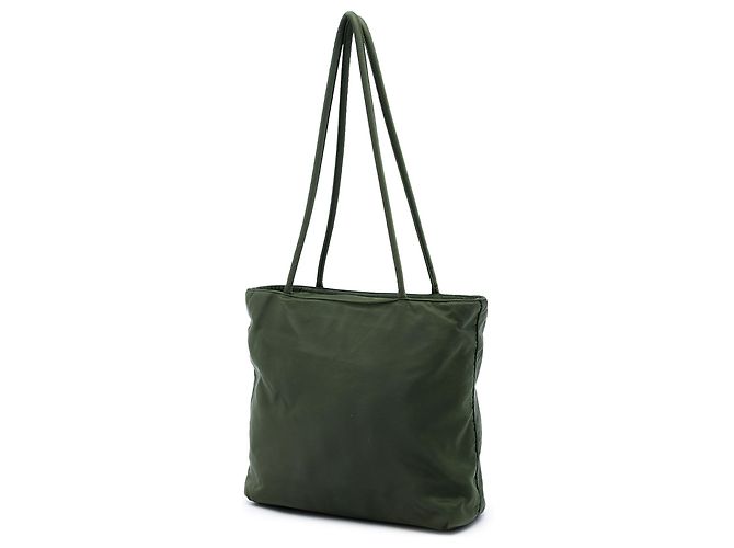 Bolso Tote Prada de Tessuto Verde Verde oscuro - vista 2