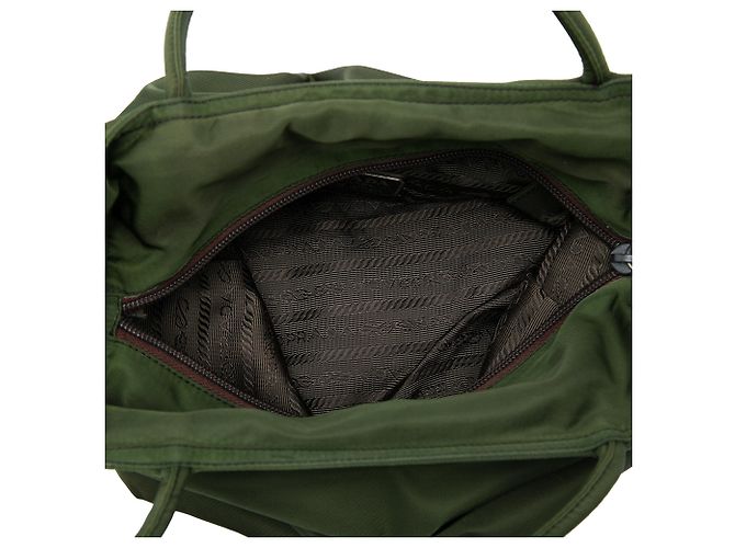 Bolso Tote Prada de Tessuto Verde Verde oscuro - vista 4