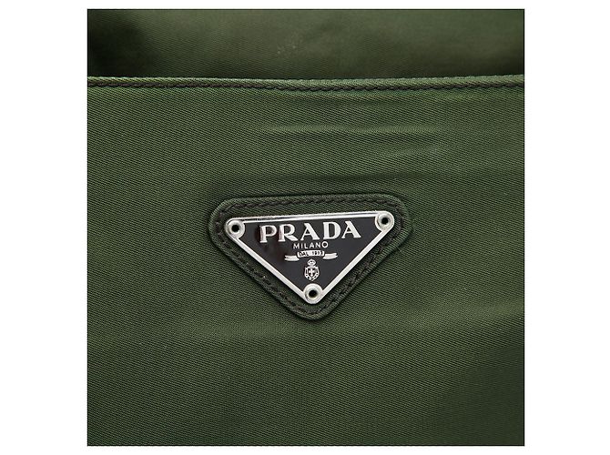 Bolso Tote Prada de Tessuto Verde Verde oscuro - vista 5