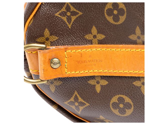 Louis Vuitton Brown Monogram Keepall Bandouliere 60 Castaño - vista 5