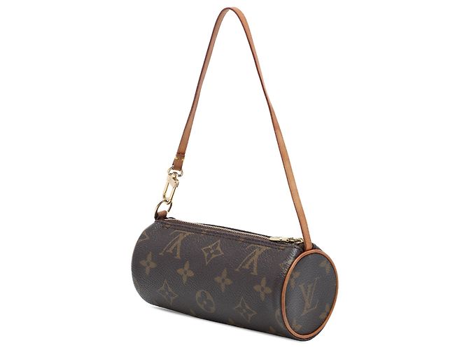Louis Vuitton Brown Monogram Papillon Pochette Marrom - vista 2