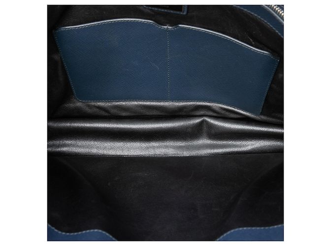Maletín de viaje Prada Blue Saffiano Azul Azul marino - vista 4