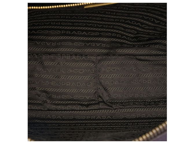 Bolsa Prada Purple Saffiano Lux Bauletto Top Handle Roxo - vista 4