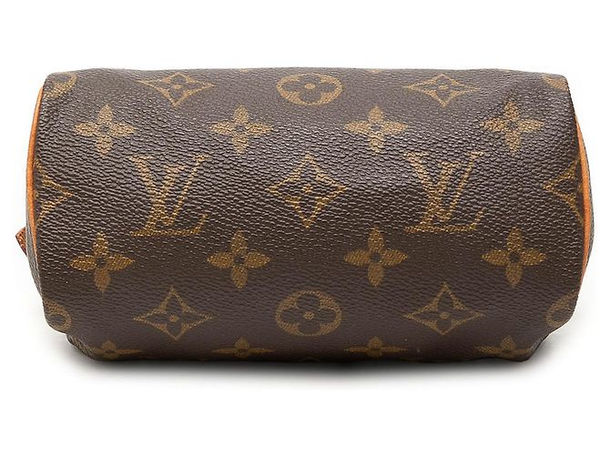 Louis Vuitton Brown Monogram Mini Speedy HL Braun - Ansicht 3