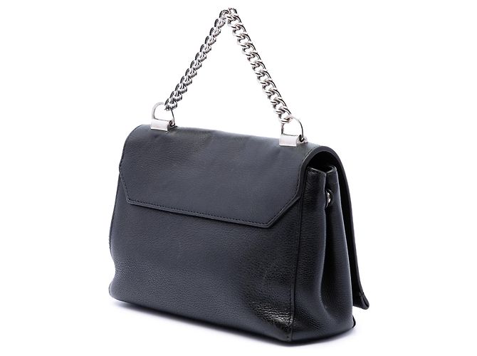 Twist Louis Vuitton Lockme II BB in pelle nera Nero - vista 2