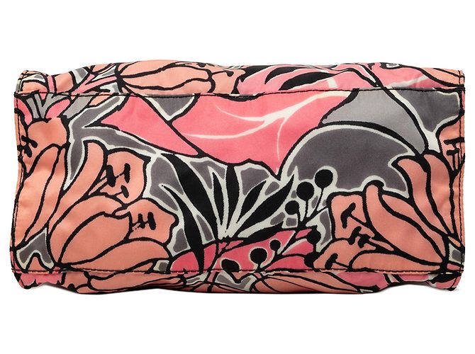Prada Pink Tessuto Floral Stampato Clutch - Ansicht 3