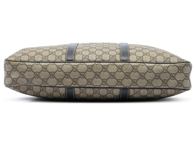 Borsa da lavoro Gucci Beige GG Supreme - vista 3
