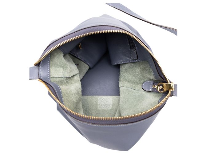 Borsa a tracolla Anagram in pelle viola LOEWE Porpora - vista 4