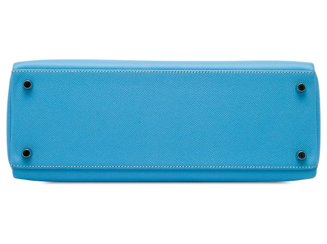 Hermès Blue Epsom Candy Verso Kelly II Retourne 32 Bleu Bleu clair - vue 3