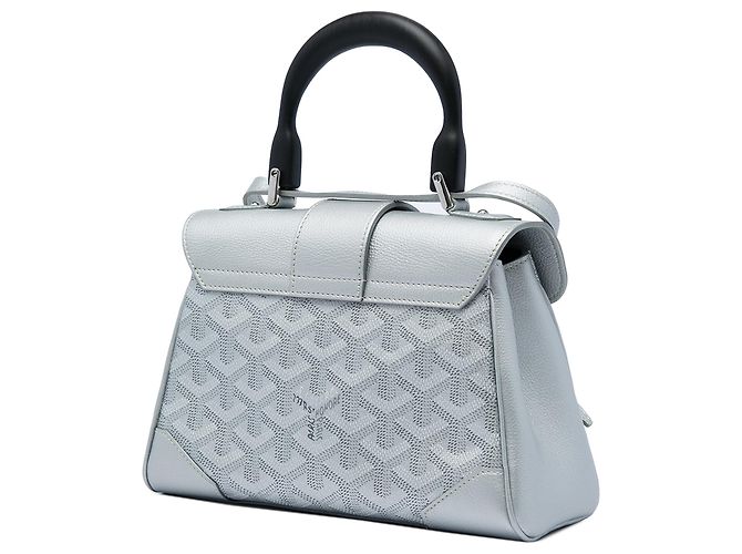 Goyard Silver Mini Goyardine Precious Metals Saigon Souple Silber - Ansicht 2