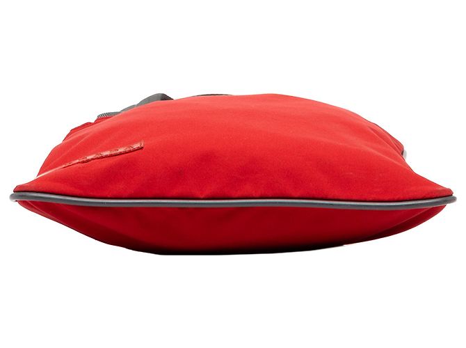Borsa Tote Prada Red Tessuto Sport Rosso - vista 3