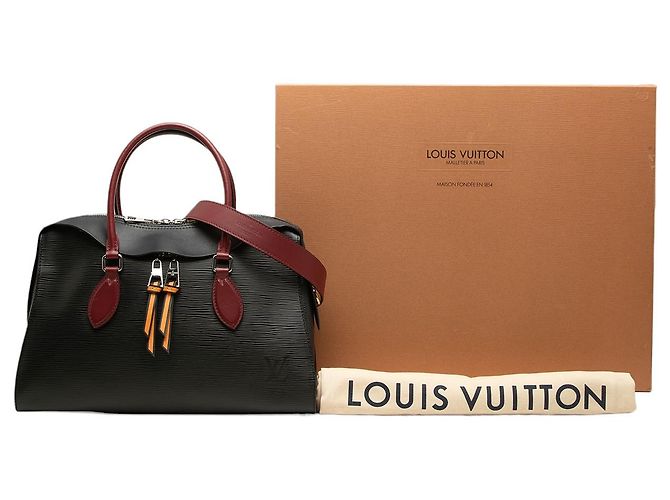 Louis Vuitton Black Epi Tuileries Preto - vista 7
