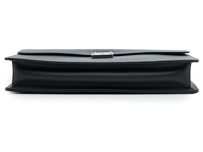 Louis Vuitton Black Taiga Neo Robusto 2 Briefcase Preto - vista 3