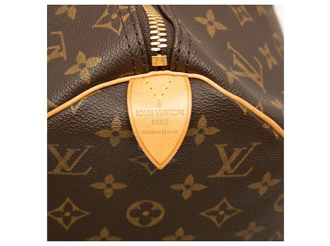 Louis Vuitton Brown Monogram Keepall 45 Marron - vue 5