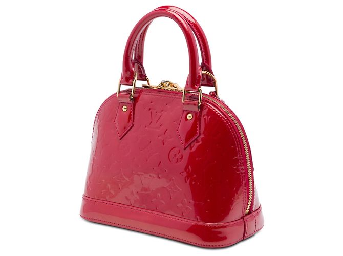 Louis Vuitton Red Monogram Vernis Alma BB Rot - Ansicht 2