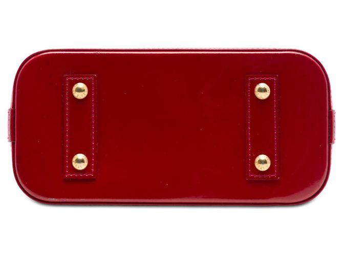 Louis Vuitton Red Monogram Vernis Alma BB Rot - Ansicht 3