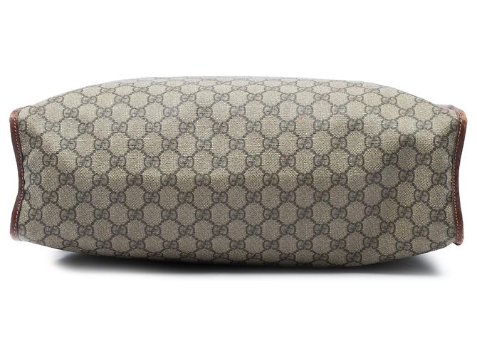Gucci Beige GG Supreme Web Tote - Ansicht 3