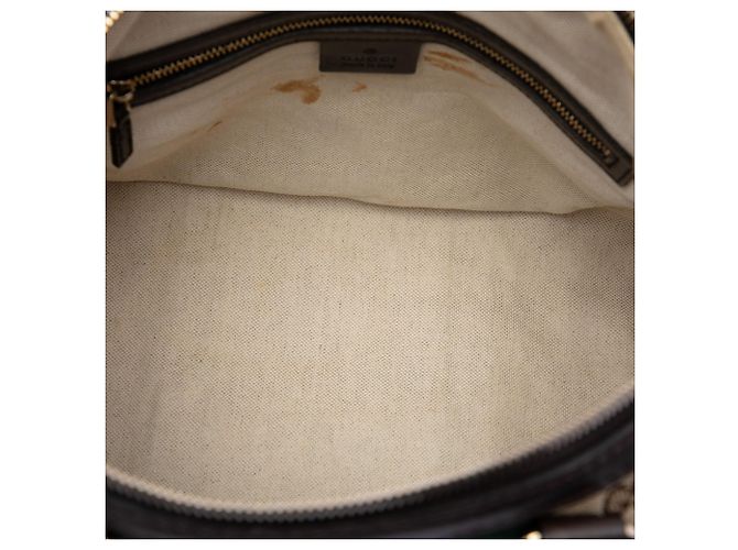 Bolsa Boston Gucci Beige Medium GG Canvas Web Joy Bege - vista 4