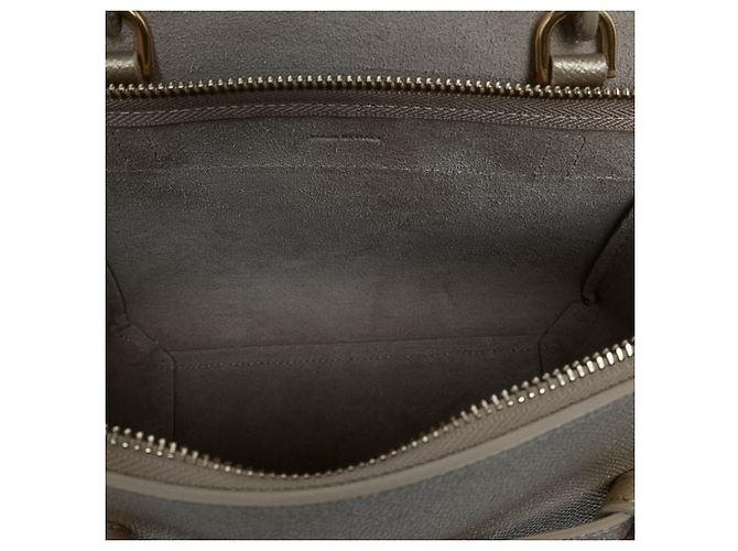 Belt Bag Céline Bolsa de cintura Celine Gold Nano em couro de bezerro granulado Dourado - vista 5