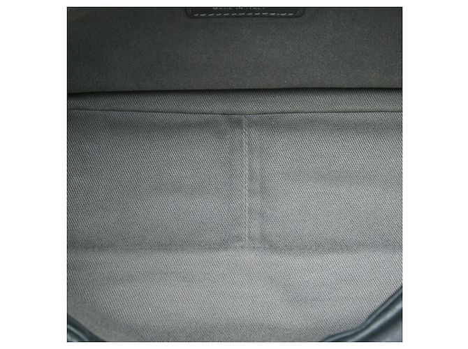 Chanel Black Iridescent Calfskin East West Glint Flap Nero - vista 4