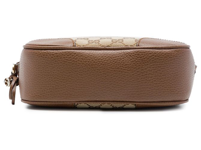 Gucci Beige GG Canvas Bree Crossbody - vista 3