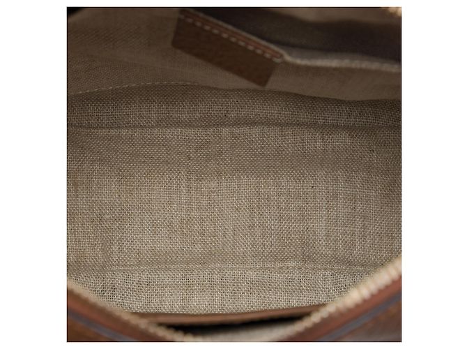 Gucci Beige GG Canvas Bree Crossbody - vista 4