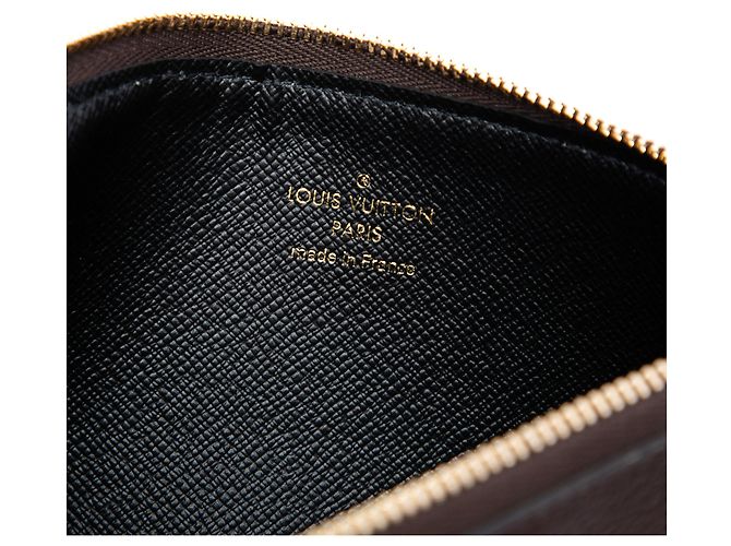 Louis Vuitton Brown Monogram Reverse Giant Trio Set Pouch Castaño - vista 5