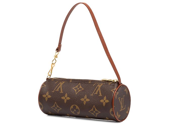 Louis Vuitton Brown Monogram Papillon Pochette Marrom - vista 2