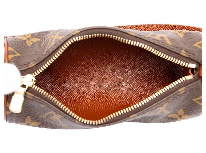 Louis Vuitton Brown Monogram Papillon Pochette Marrom - vista 4