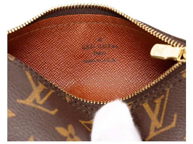 Louis Vuitton Brown Monogram Papillon Pochette Marrom - vista 5