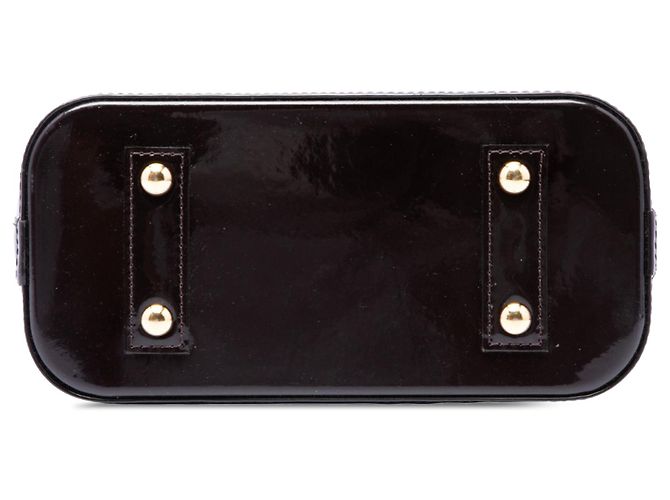 Louis Vuitton Purple Monogram Vernis Alma BB Roxo - vista 3