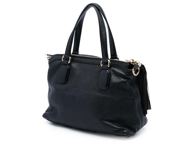 Borsa Soho Working in pelle nera, piccola, Gucci Nero - vista 2