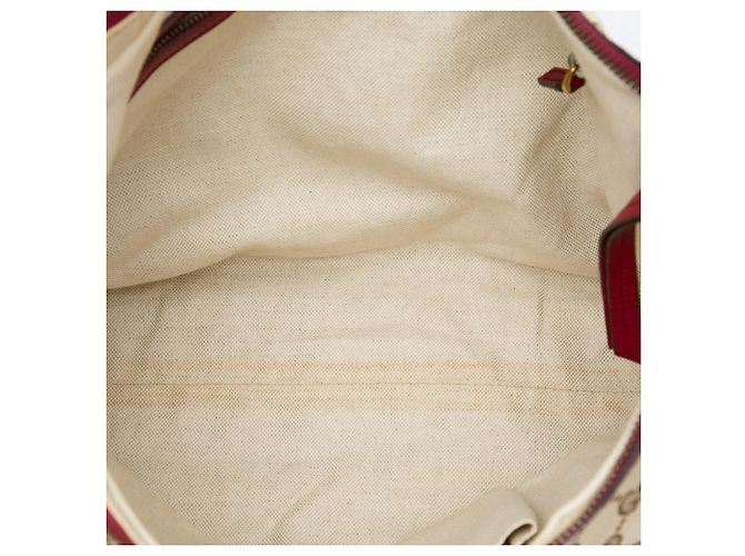Gucci Beige Small GG Canvas Miss GG Hobo - vista 4
