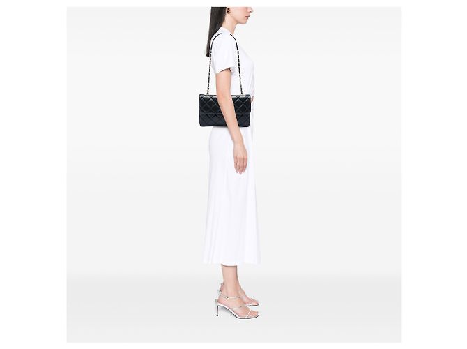 Chanel Black Medium Lambskin Trendy CC Flap - view 5