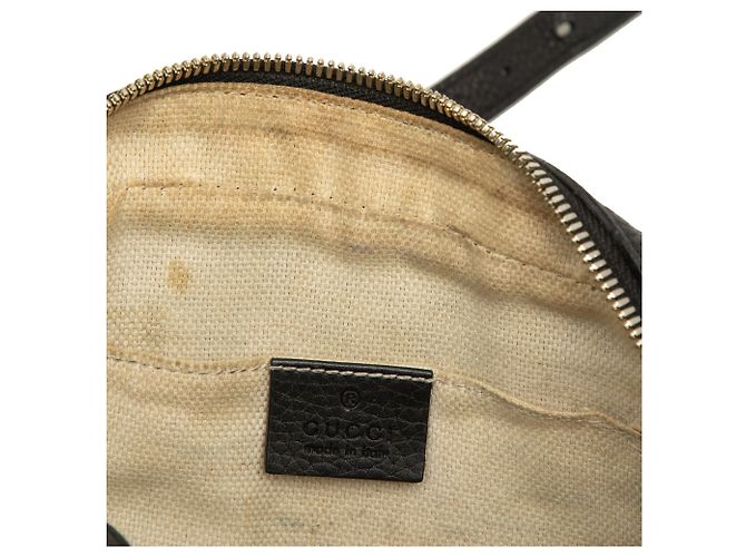 Gucci Soho Disco Crossbody in pelle di vitello nera Nero - vista 6