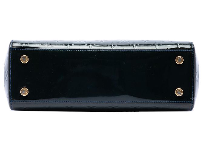 Louis Vuitton Blue Monogram Vernis Brea MM Blau Dunkelblau - Ansicht 3