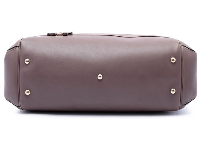 Borsa Satchel Gucci Mayfair Guccissima Viola Porpora - vista 3