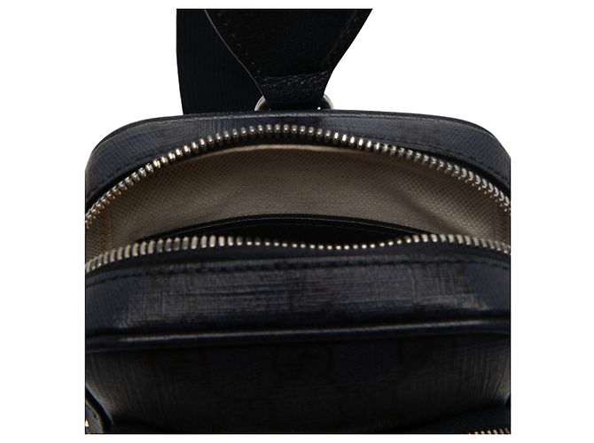 Gucci Mini GG Supreme Ophidia Sling Blau Marineblau - Ansicht 5