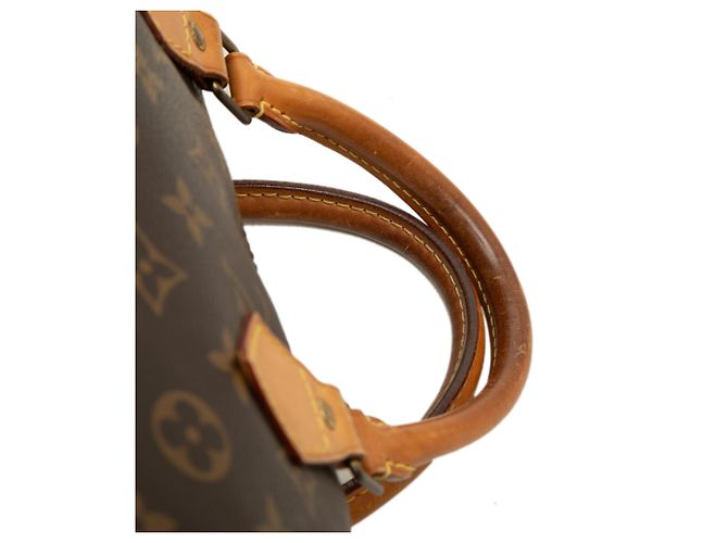 Louis Vuitton Brown Monogram Speedy 30 Castaño - vista 6