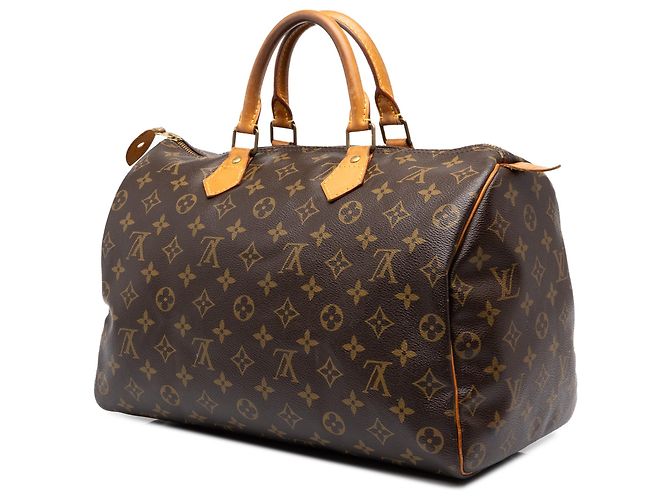 Louis Vuitton Brown Monogram Speedy 35 - view 2