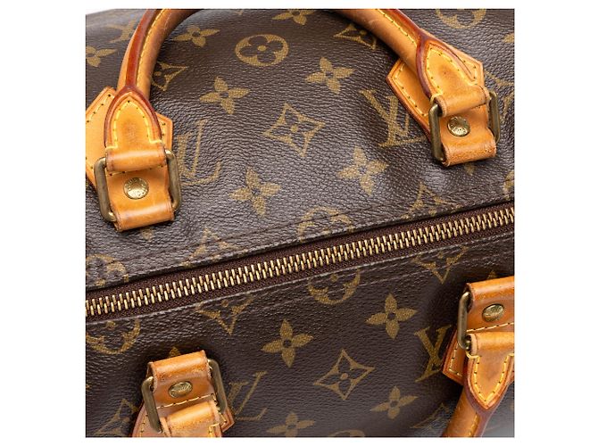 Louis Vuitton Brown Monogram Speedy 35 - view 6